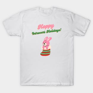 Hoppy Introvert Holidays T-Shirt